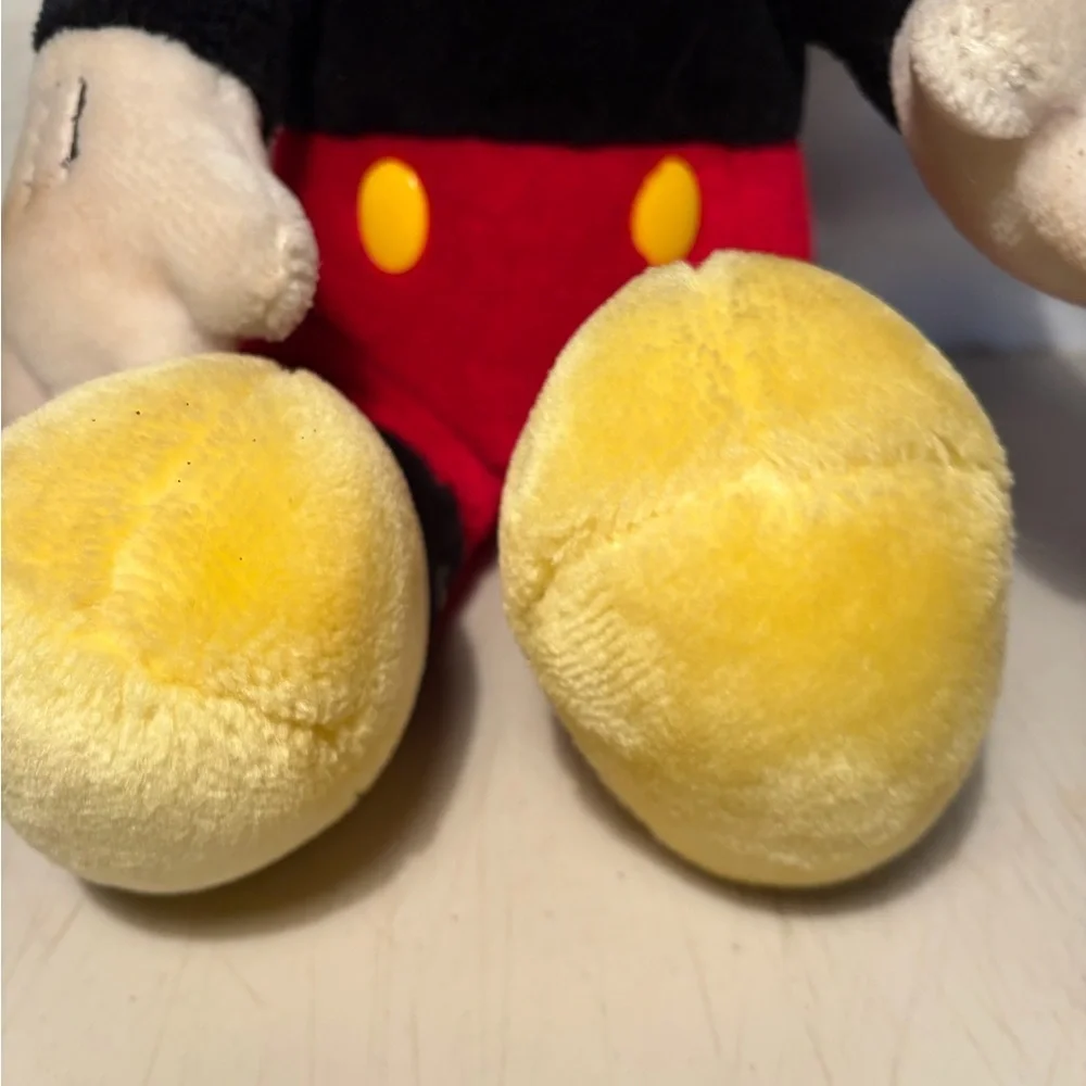Vintage Mickey Mouse plush stuffed toy